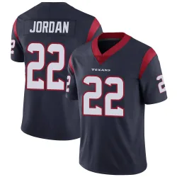 Houston Texans Youth Limited Navy Blue Team Color Vapor Untouchable Jersey (22 Jawhar Jordan)