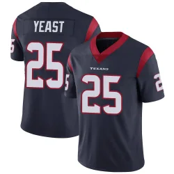 Houston Texans Youth Limited Navy Blue Team Color Vapor Untouchable Jersey (25 Russ Yeast)