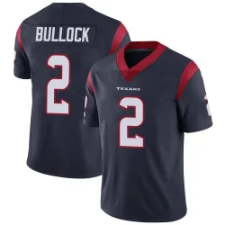Houston Texans Youth Limited Navy Blue Team Color Vapor Untouchable Jersey (2 Calen Bullock)