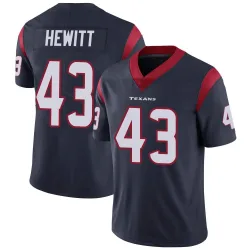 Houston Texans Youth Limited Navy Blue Team Color Vapor Untouchable Jersey (43 Neville Hewitt)