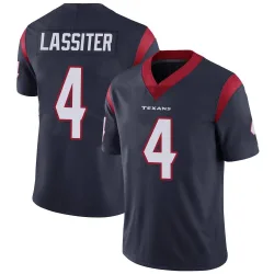 Houston Texans Youth Limited Navy Blue Team Color Vapor Untouchable Jersey (4 Kamari Lassiter)