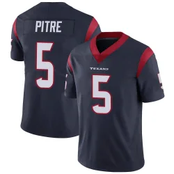 Houston Texans Youth Limited Navy Blue Team Color Vapor Untouchable Jersey (5 Jalen Pitre)
