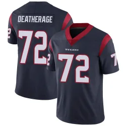 Houston Texans Youth Limited Navy Blue Team Color Vapor Untouchable Jersey (72 Dylan Deatherage)