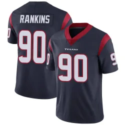 Houston Texans Youth Limited Navy Blue Team Color Vapor Untouchable Jersey (90 Sheldon Rankins)