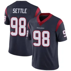 Houston Texans Youth Limited Navy Blue Team Color Vapor Untouchable Jersey (98 Tim Settle Jr.)
