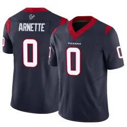 Houston Texans Youth Limited Navy Vapor F.U.S.E. Jersey (0 Damon Arnette)