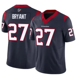 Houston Texans Youth Limited Navy Vapor F.U.S.E. Jersey (27 Myles Bryant)