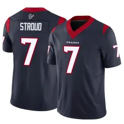 Houston Texans Youth Limited Navy Vapor F.U.S.E. Jersey (7 C.J. Stroud)