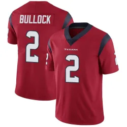 Houston Texans Youth Limited Red Alternate Vapor Untouchable Jersey (2 Calen Bullock)