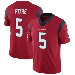 Houston Texans Youth Limited Red Alternate Vapor Untouchable Jersey (5 Jalen Pitre)