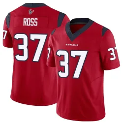 Houston Texans Youth Limited Red Vapor F.U.S.E. Jersey (37 D'Angelo Ross)