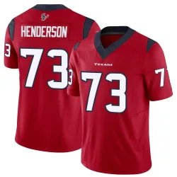 Houston Texans Youth Limited Red Vapor F.U.S.E. Jersey (73 LaDarius Henderson)