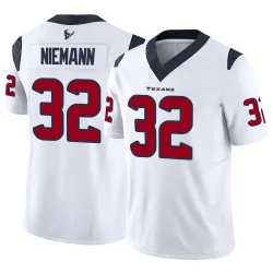 Houston Texans Youth Limited White Vapor F.U.S.E. Jersey (32 Nick Niemann)