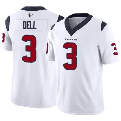 Houston Texans Youth Limited White Vapor F.U.S.E. Jersey (3 Tank Dell)