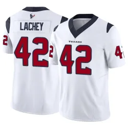Houston Texans Youth Limited White Vapor F.U.S.E. Jersey (42 Luke Lachey)