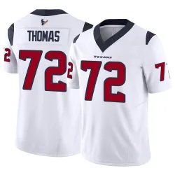 Houston Texans Youth Limited White Vapor F.U.S.E. Jersey (72 Jaylon Thomas)