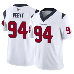 Houston Texans Youth Limited White Vapor F.U.S.E. Jersey (94 Jayden Peevy)