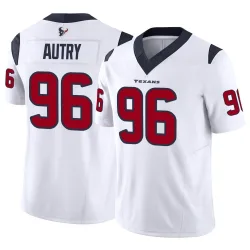 Houston Texans Youth Limited White Vapor F.U.S.E. Jersey (96 Denico Autry)