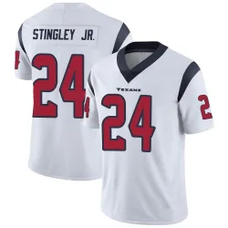 Houston Texans Youth Limited White Vapor Untouchable Jersey (24 Derek Stingley Jr.)