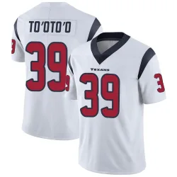 Houston Texans Youth Limited White Vapor Untouchable Jersey (39 Henry To'oTo'o)