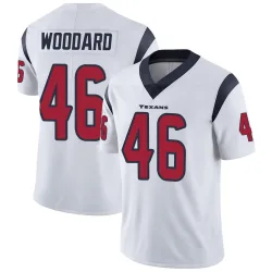 Houston Texans Youth Limited White Vapor Untouchable Jersey (46 Jackson Woodard)