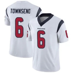 Houston Texans Youth Limited White Vapor Untouchable Jersey (6 Tommy Townsend)