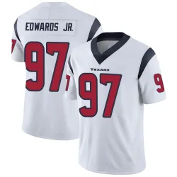 Houston Texans Youth Limited White Vapor Untouchable Jersey (97 Mario Edwards Jr.)